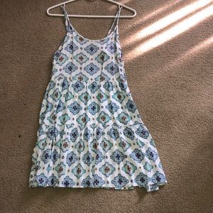 Blue and White Summer Dress